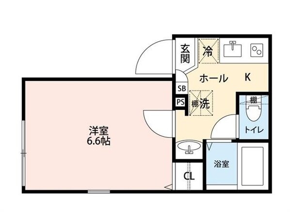 東長崎駅 徒歩5分 4階の物件間取画像